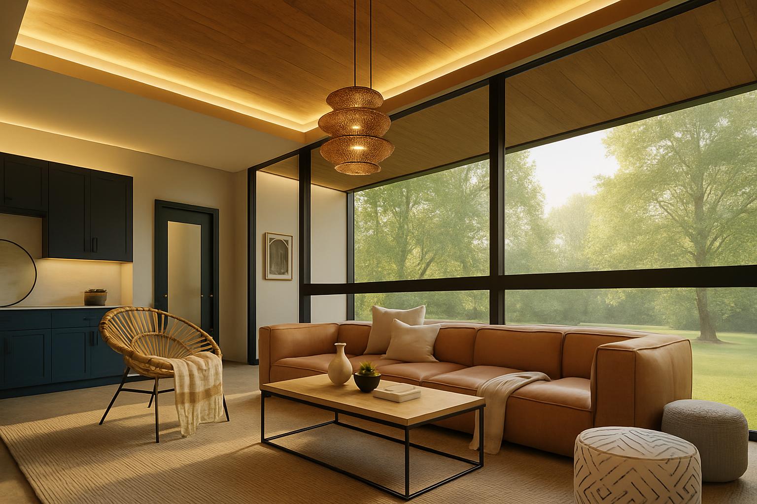 Living room luminous wash